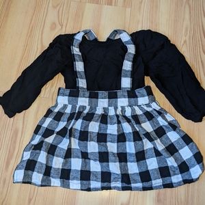 Cat and Jack Toddler Checkered Dress